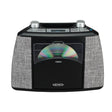 Jensen Portable Bluetooth CD Music System with FM Radio, CD-565, Black
