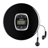 Jensen Personal Portable Bluetooth CD Player with Digital FM Radio and Earbuds