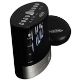 Jensen JCR-255 .6-Watt AM/FM Dual-Alarm Digital Clock Radio with Under-Pillow Vibrator