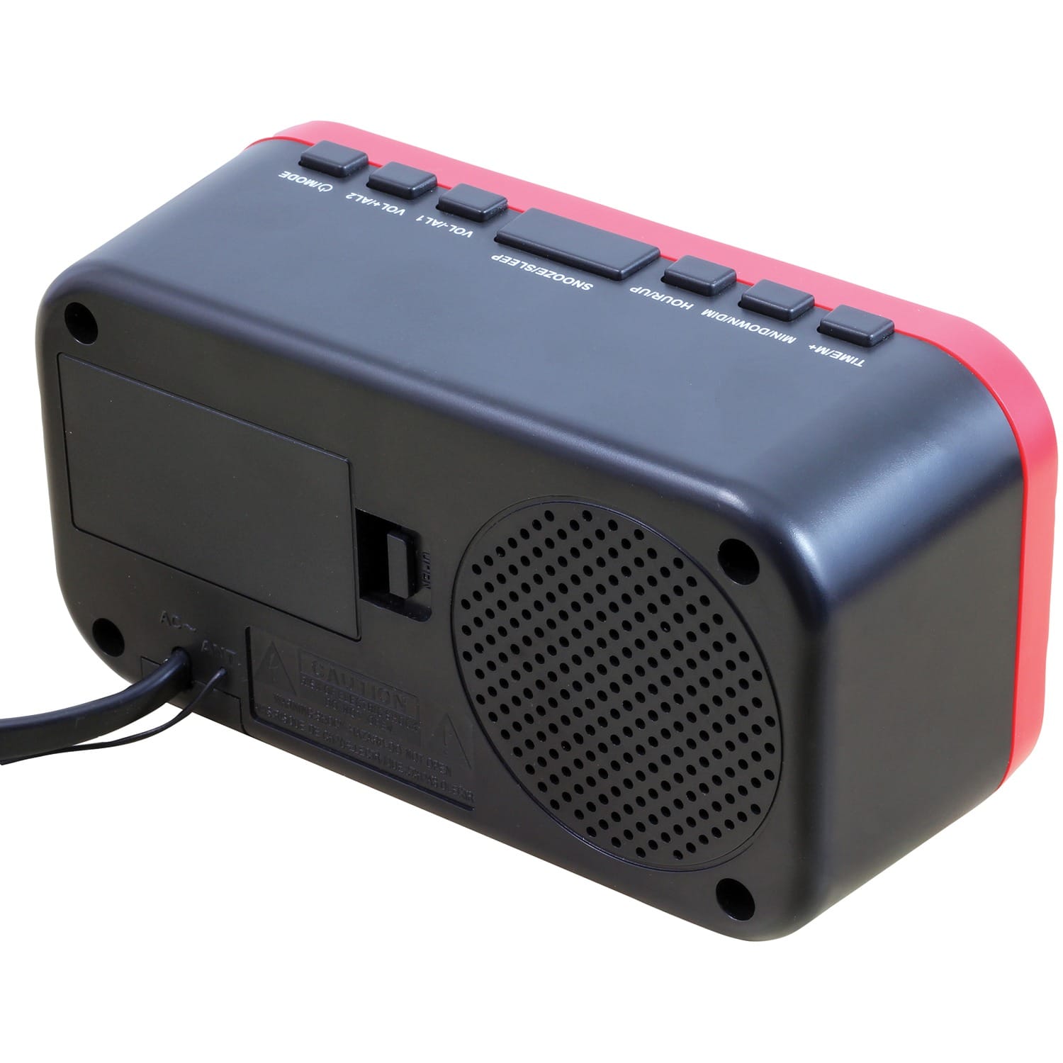 Jensen AM/FM/NOAA Weather Band Clock Radio with Weather Alert