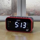 Jensen AM/FM/NOAA Weather Band Clock Radio with Weather Alert