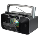Jensen MCR-1500 Portable Stereo CD Player and Dual-Deck Cassette Player/Recorder with AM/FM Radio