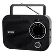 Jensen Portable AM/FM Radio with Telescoping Antenna, MR-550