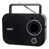 Jensen Portable AM/FM Radio with Telescoping Antenna, MR-550