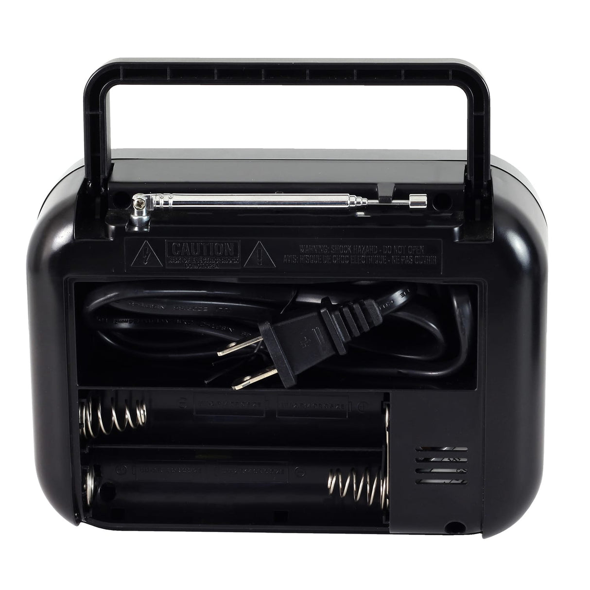 Jensen Portable AM/FM Radio with Telescoping Antenna, MR-550