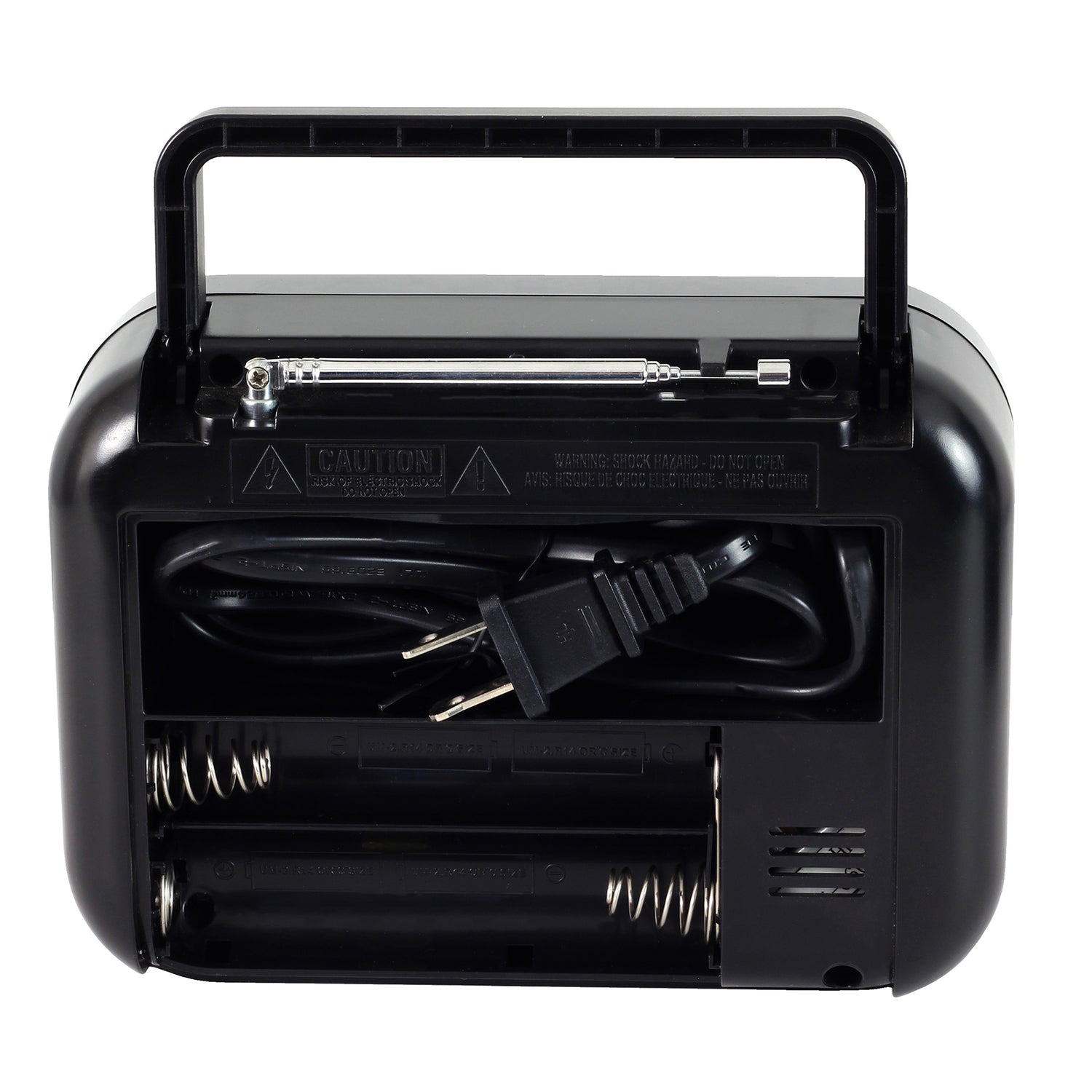 Jensen Portable AM/FM Radio with Telescoping Antenna, MR-550