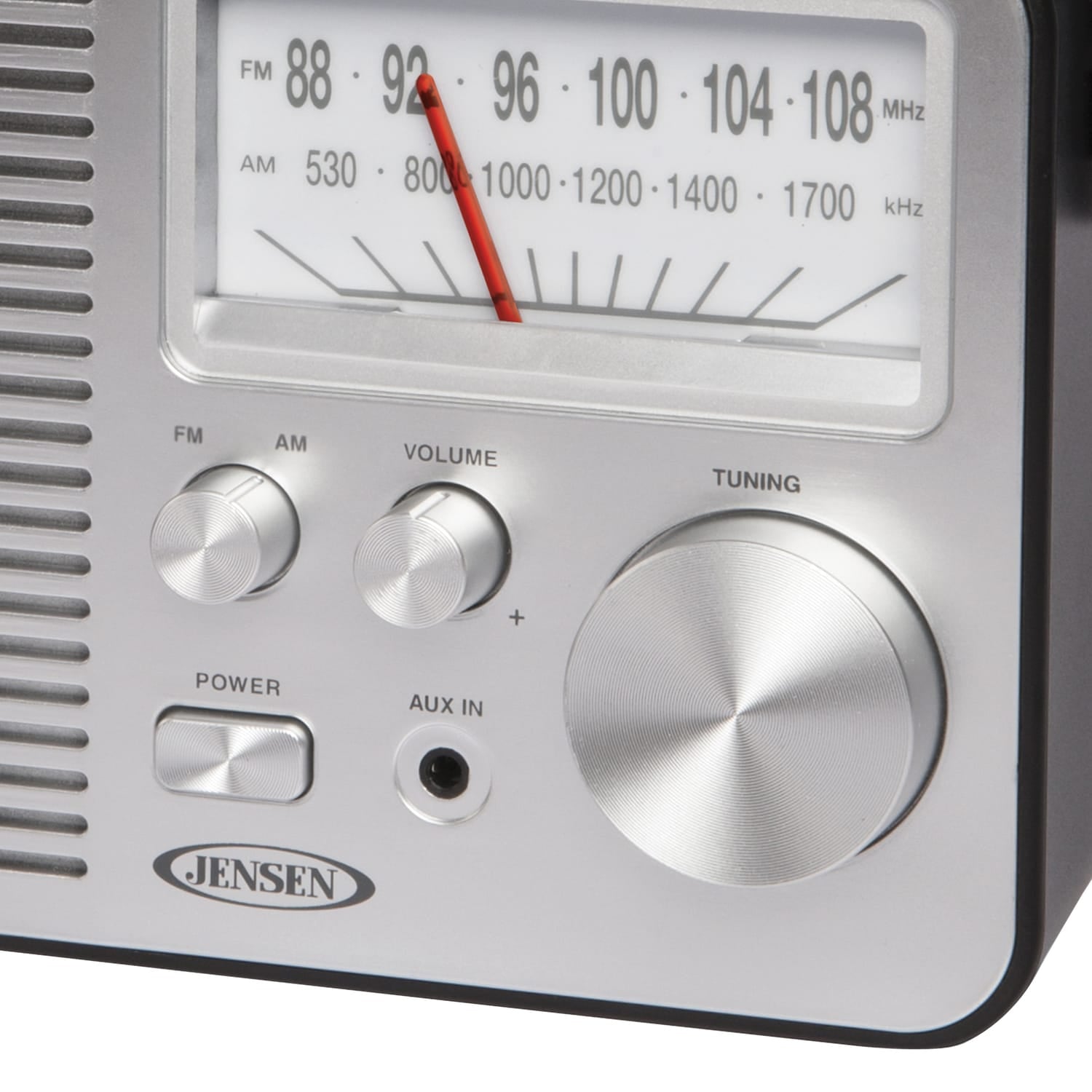 Jensen MR-750 Portable AM/FM Radio, Black