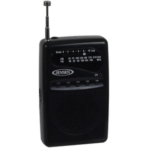 Jensen MR80 AM/FM Portable Pocket Radio