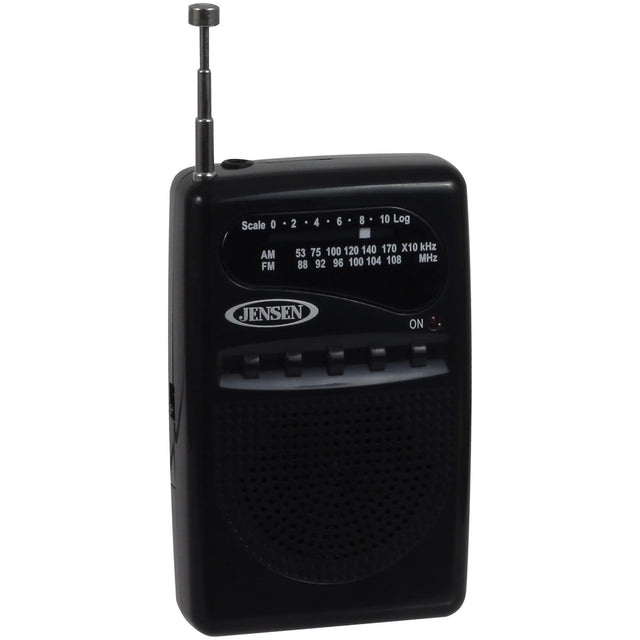 Jensen MR80 AM/FM Portable Pocket Radio
