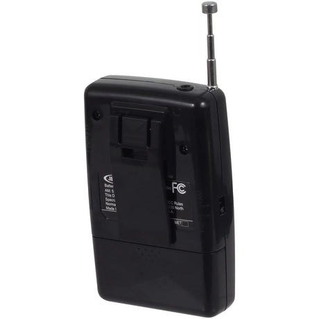 Jensen MR80 AM/FM Portable Pocket Radio