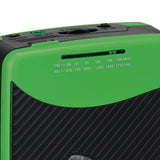Jensen Portable Stereo Cassette Player with AM/FM Radio and Earbuds, SCR-75, Green/Black