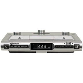 Jensen Under-Cabinet Universal Bluetooth Music System, Silver, SMPS-628