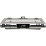Jensen Under-Cabinet Universal Bluetooth Music System, Silver, SMPS-628
