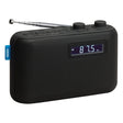 Jensen Portable AM/FM Digital Radio with Telescoping Antenna, Black, SR-50