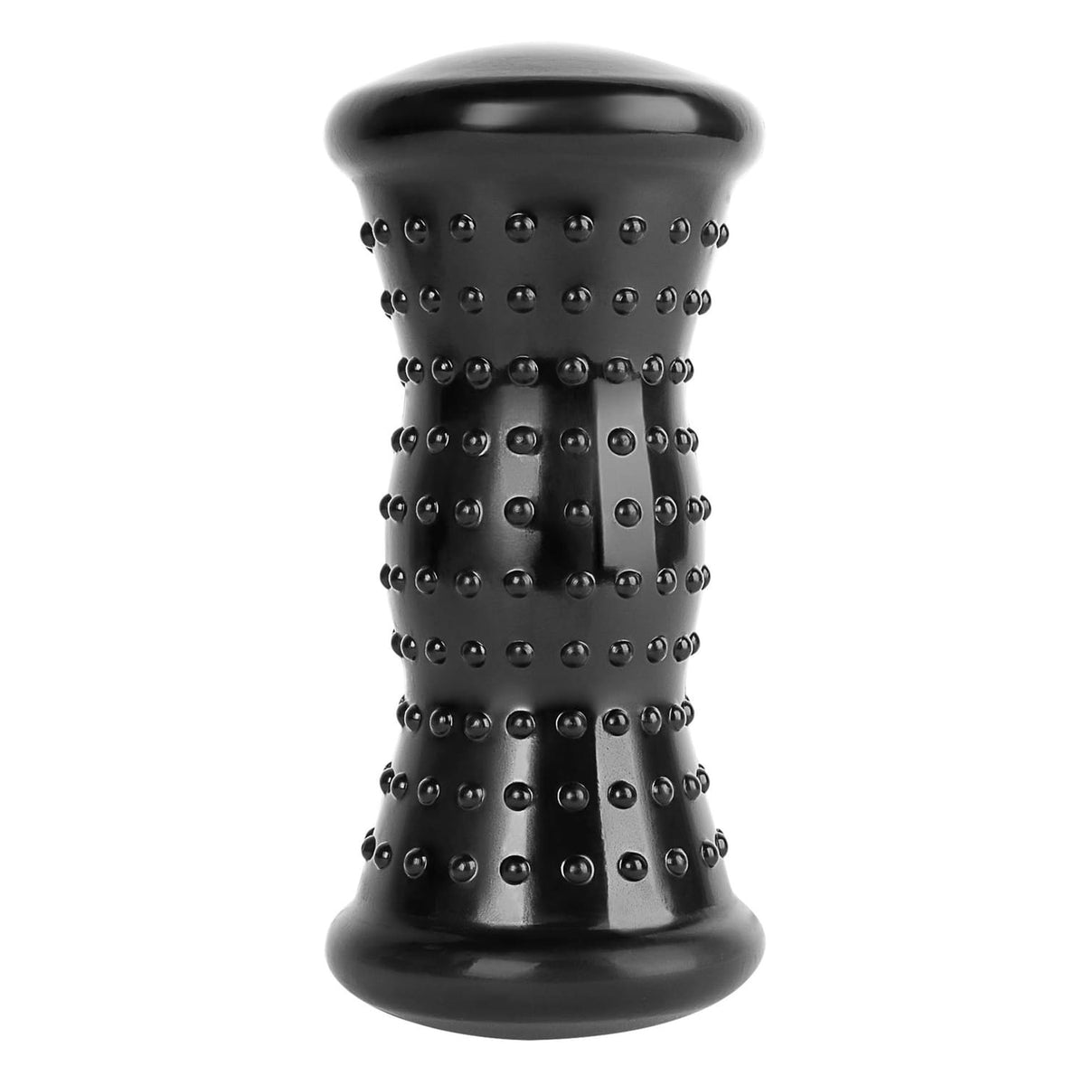 Brookstone Hot and Cold Foot Roller Massager, Black