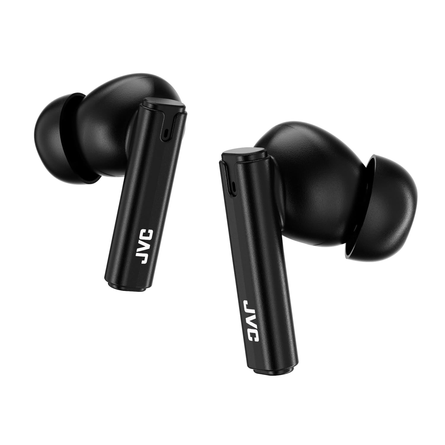 JVC TWS Bluetooth In-Ear Ultra-Compact Earbuds with Mic with Charging Case, up to 28 Hours Play Time, HA-D6T, Black