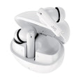 JVC TWS Bluetooth In-Ear Ultra-Compact Earbuds with Mic with Charging Case, up to 28 Hours Play Time, HA-D6T, White
