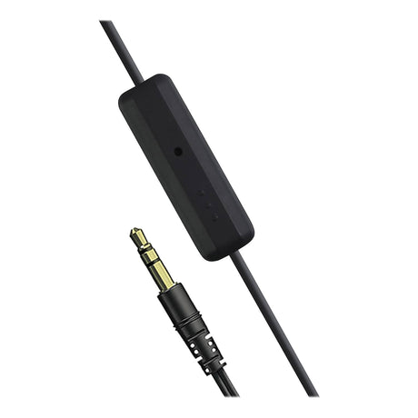 JVC Wired In-Ear Sport Earbuds with In-Line Mic/Remote, Adjustable Earclip Loops, and 3.5-mm Connector, HA-EBR80, Black