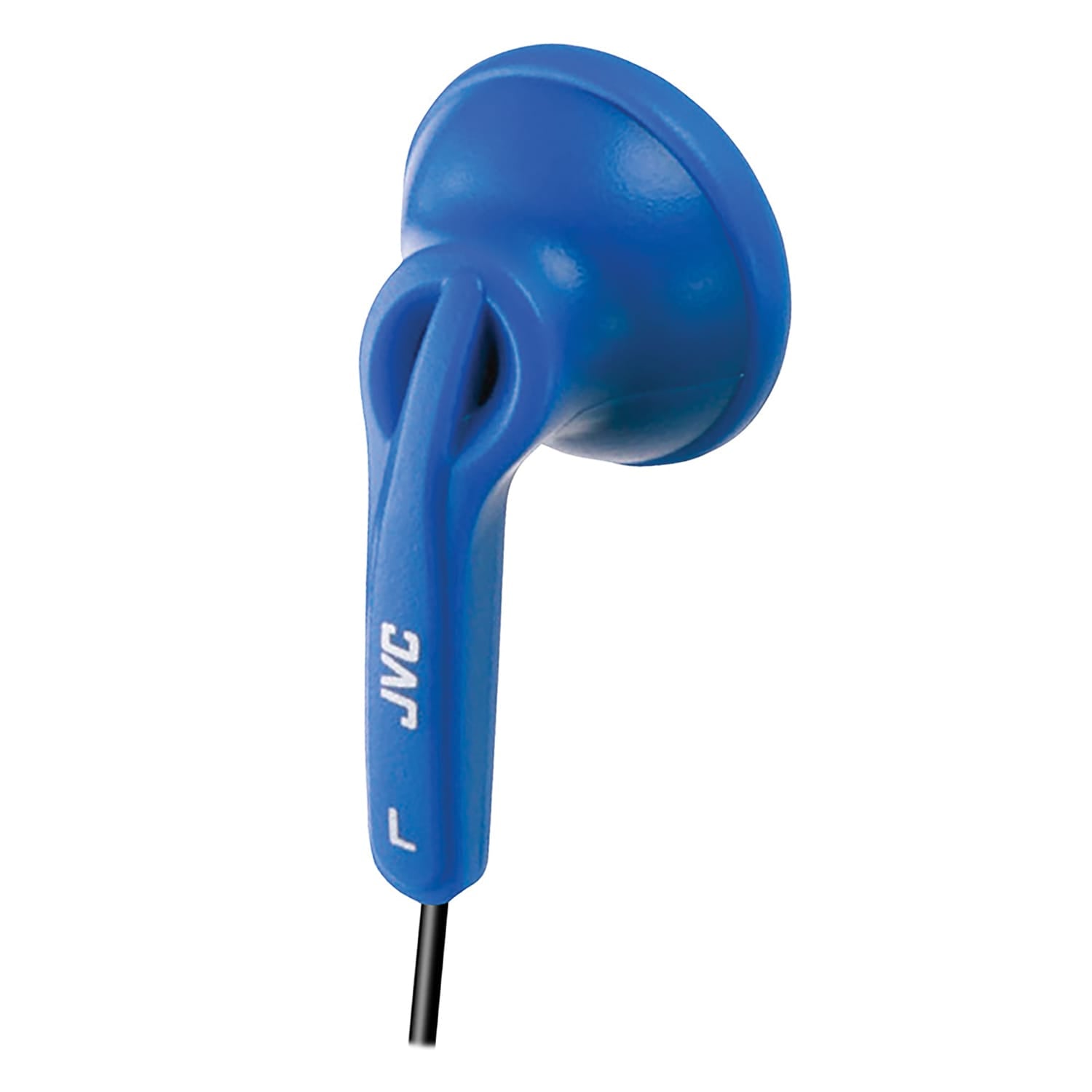 JVC Wired On-Ear Earbud-Style Headphones with 3.5-mm Connector, HA-F12, Blue