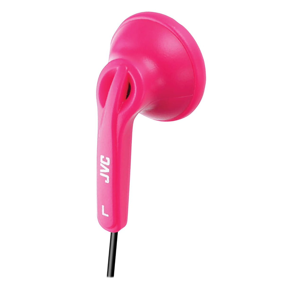 JVC Wired On-Ear Earbud-Style Headphones with 3.5-mm Connector, HA-F12, Pink
