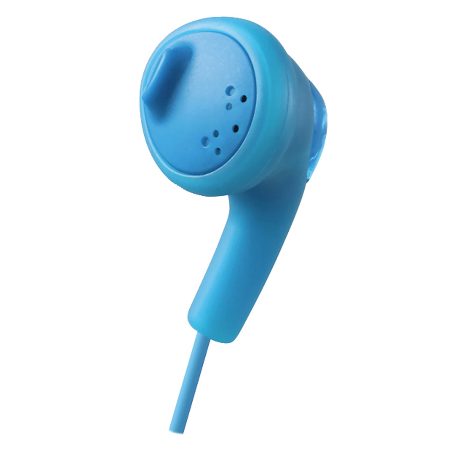 JVC Gumy Wired Earbuds In-Ear Headphones with In-Line Mic/Remote and 3.5-mm Connector, HA-F160, Blue