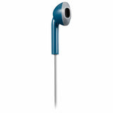 JVC Wired Retro In-Ear Earbuds with In-Line Mic/Remote and 3.5-mm Connector, HAF19M, Blue
