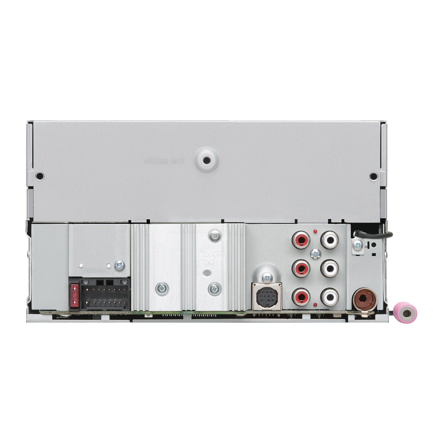 JVC KW-X850BTS Car In-Dash Unit, Double-DIN Digital Receiver with Alexa Built-in and SiriusXM Ready