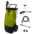 Koblenz 2000-PSI Electric Pressure Washer with 8-Gal. Water Tank and 35-Ft. Cord, HLT-380 V Green and Black