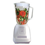 Koblenz 1.5-Liter Kitchen Magic Collection 10 Speed and 2 Pulses Glass Jar Blender, White/Gray