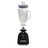 Koblenz Gourmet 500-Watt 10-Speed 50-Oz. Blender with Glass Jar, Black