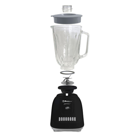 Koblenz Gourmet 500-Watt 10-Speed 50-Oz. Blender with Glass Jar, Black
