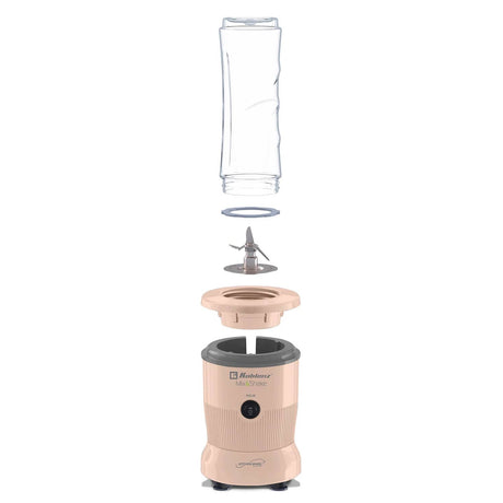 Koblenz 600-Watt 20.2-Oz. Personal Mix and Shake Blender Kit, Salmon