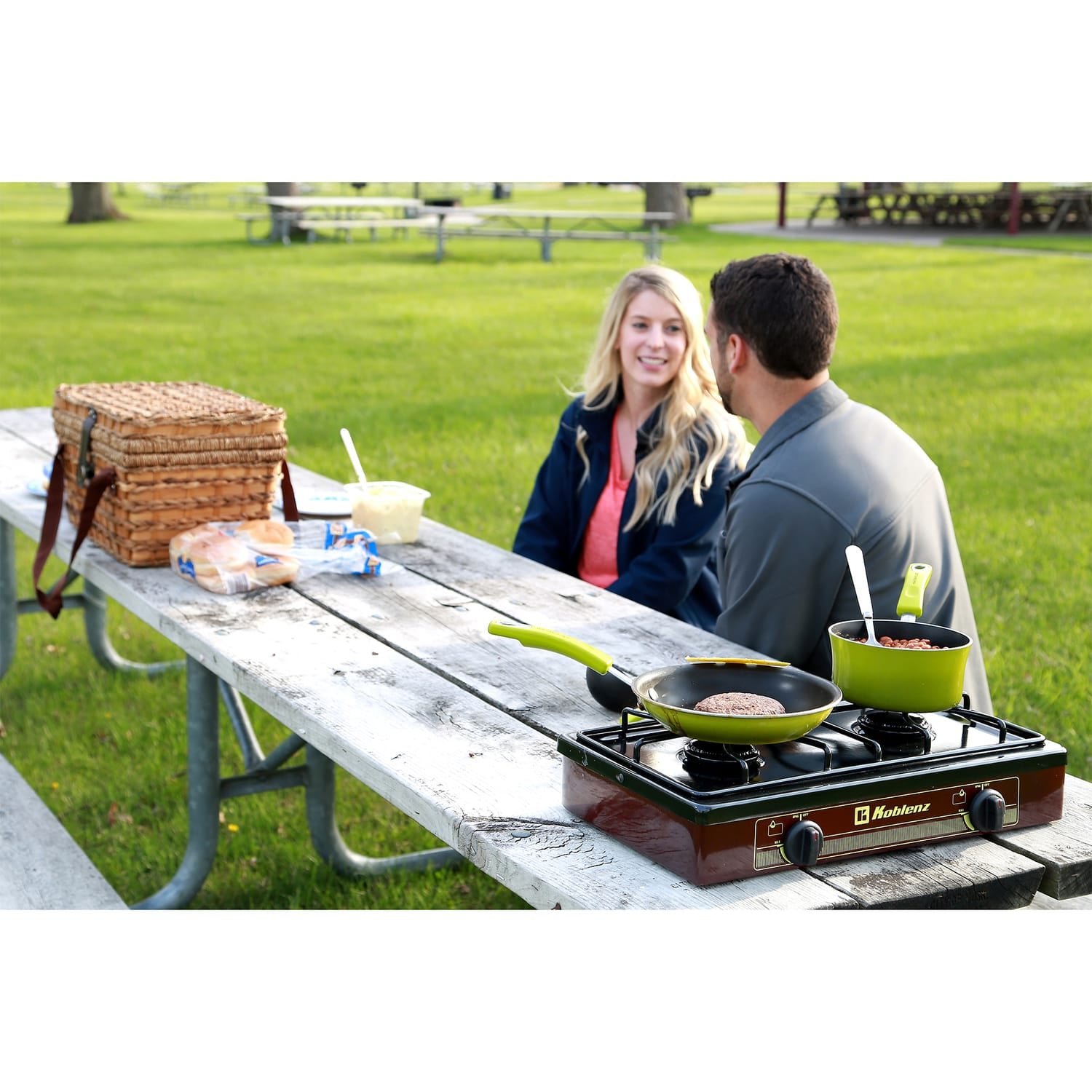 Koblenz PFK-200 2-Burner Outdoor Gas Stove Top