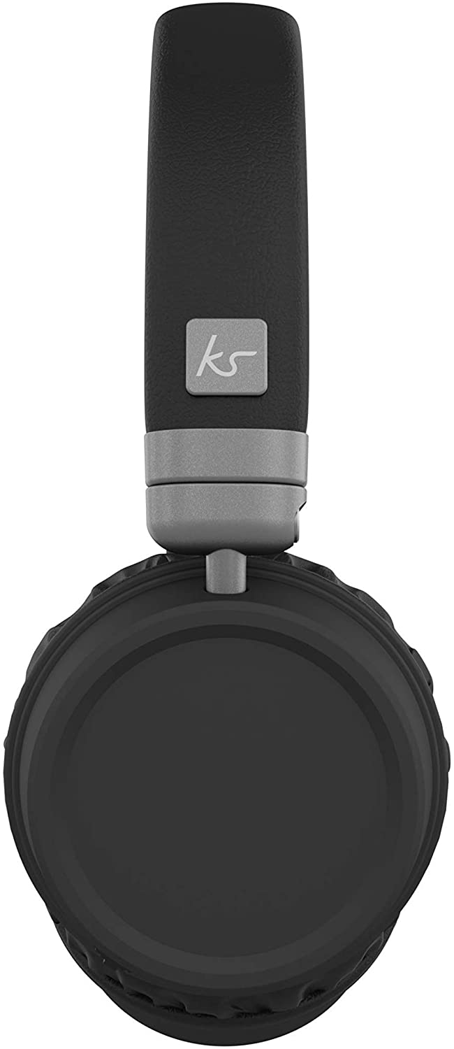 Kitsound KSHAR2BK Harlem 2 Wireless On-Ear Headphones, Black