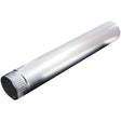 Deflecto 4-In. x 24-In. Rigid Aluminum Vent Pipe