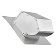 Lambro 4-In. Aluminum Exhaust Roof Vent Cap with Screen, Damper, and Collar, 109R