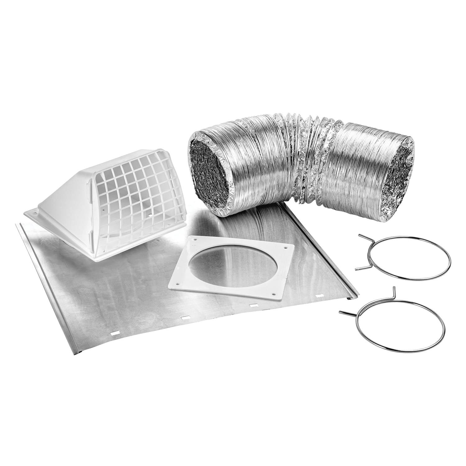Lambro 4-In. x 8-Ft. UL 2158A Transition Duct Vent Kit