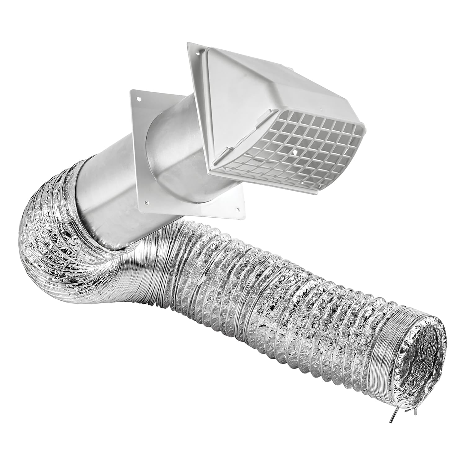 Lambro 4-In. x 8-Ft. UL 2158A Transition Duct Vent Kit