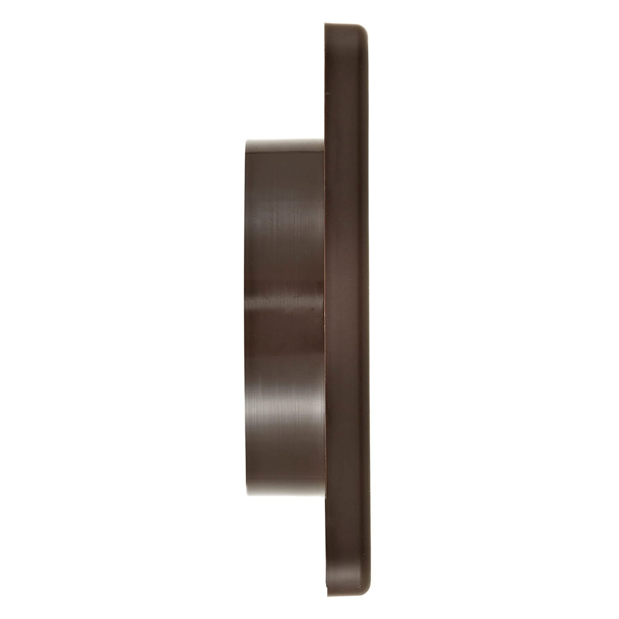 Lambro 4-In. Plastic Wall Exhaust Dryer Vent with 3 Louvers, 1423B, Brown