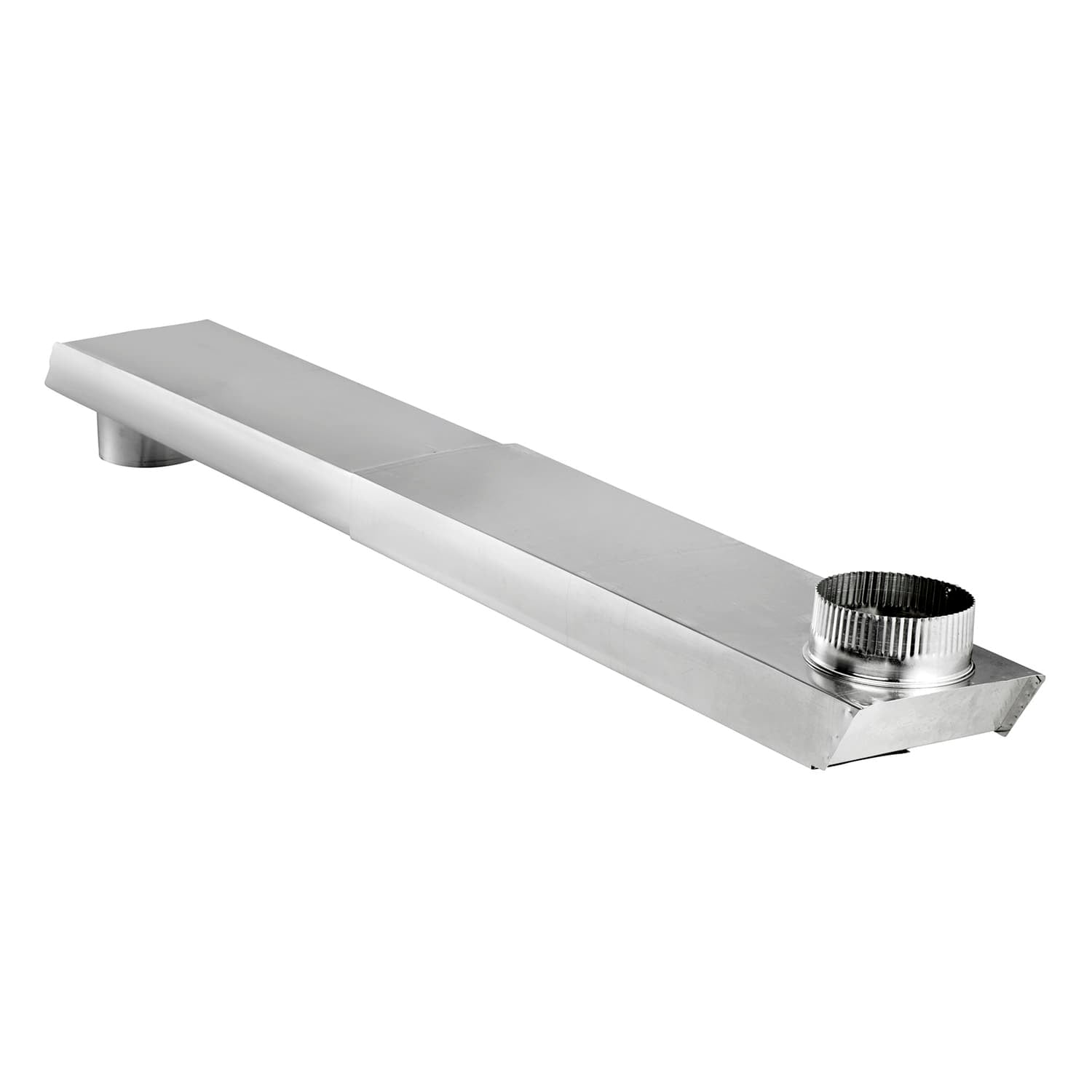 Lambro Periscope 90° Rectangular Aluminum Dryer Duct, 18-30 In.