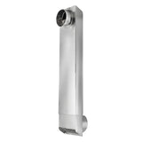 Lambro Periscope 90° Rectangular Aluminum Dryer Duct, 18-30 In.