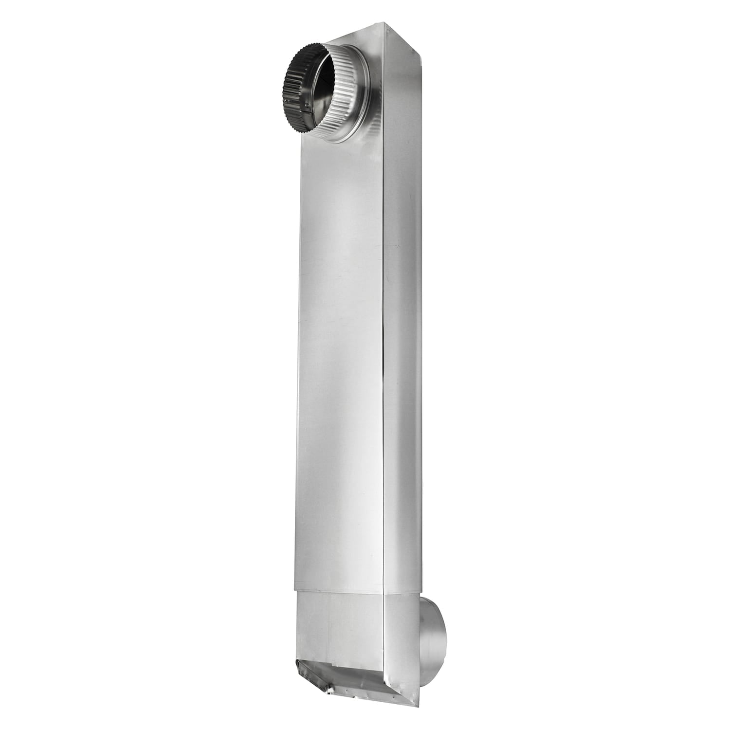 Lambro Periscope 90° Rectangular Aluminum Dryer Duct, 24-41 In.
