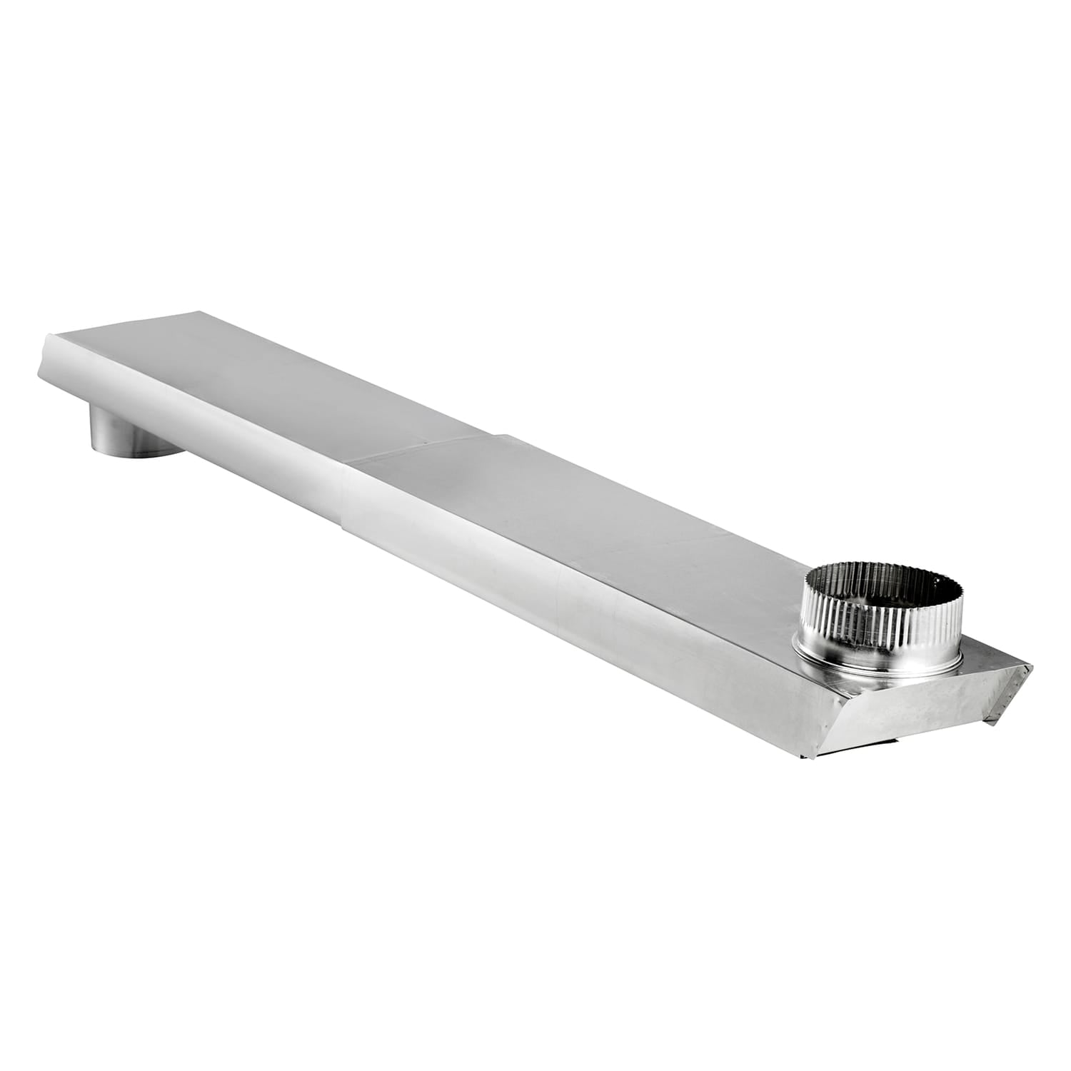 Lambro Periscope 90° Rectangular Aluminum Dryer Duct, 24-41 In.