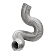 Lambro 8-Ft. Flexible Aluminum Semi-Rigid Double-Lock Air Duct, 3 In. Diameter