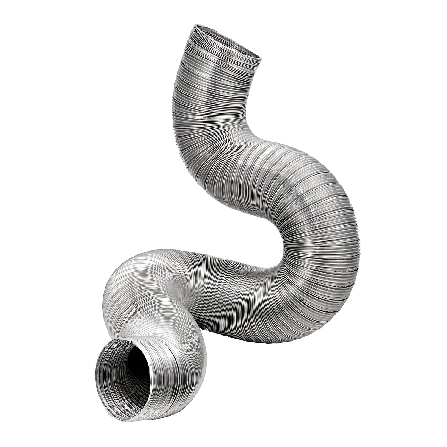 Lambro 8-Ft. Flexible Aluminum Semi-Rigid Double-Lock Air Duct, 3 In. Diameter