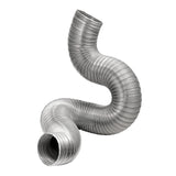 Lambro 8-Ft. Flexible Aluminum Semi-Rigid Double-Lock Air Duct, 3 In. Diameter