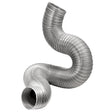 Lambro 8-Ft. Flexible Aluminum Semi-Rigid Double-Lock Air Duct, 6 In. Diameter