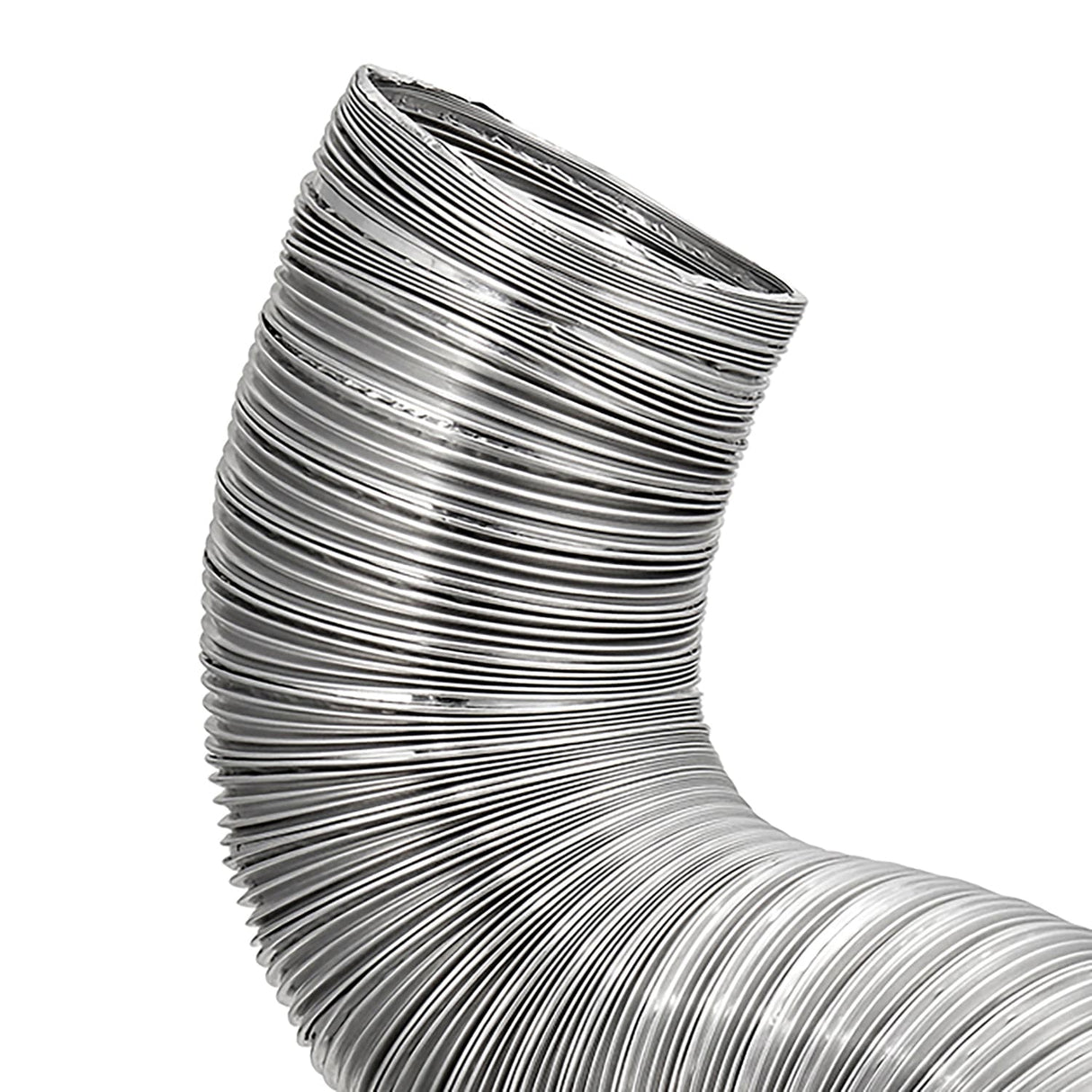 Lambro 8-Ft. Flexible Aluminum Semi-Rigid Double-Lock Air Duct, 6 In. Diameter