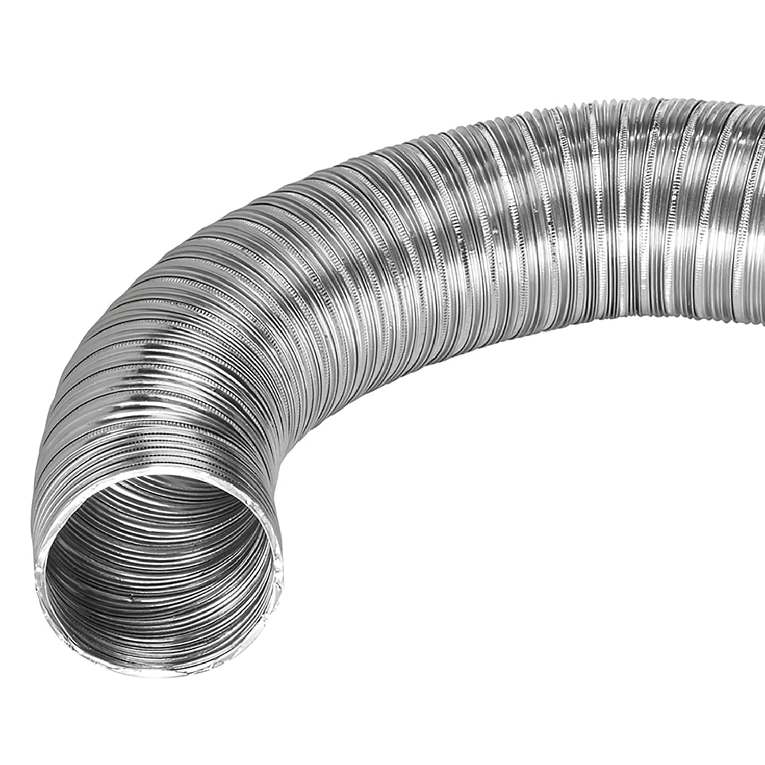 Lambro 8-Ft. Flexible Semi-Rigid Aluminum Duct, 6 In. Diameter