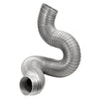 Lambro 8-Ft. Flexible Aluminum Semi-Rigid Double-Lock Air Duct, 8 In. Diameter